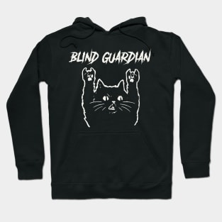 blind guardian metal cat Hoodie